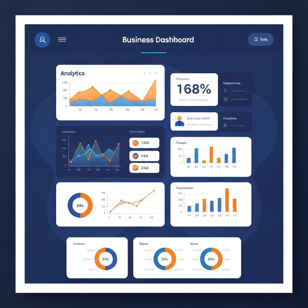 Modern Business Dashboard